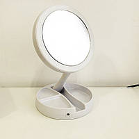 Зеркало с светодиодом My Fold Away Mirror, Настольное зеркало с led подсветкой, Зеркало UF-495 для макияжа