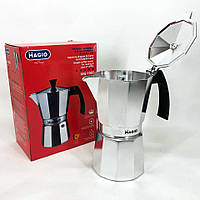Гейзерная кофеварка для индукции Magio MG-1003, Кофеварка для дома, CL-783 Кофейник гейзерный