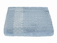 Полотенце махровое "Badem" 70х140 см, голубой, 520 г/м2