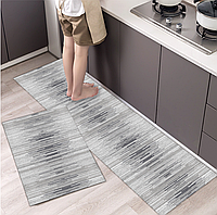(676) Набір килимків для кухні, ванної або туалету антиковзких, 2 шт у наборі