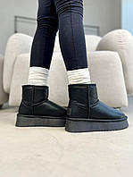 Ugg |ботинки Ugg mini platform черн кожа 40 m sale