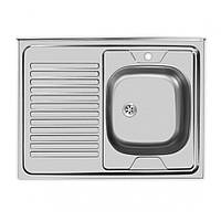 Кухонна мийка Ukinox Standard 800.600 4C R із сифоном S205 80*60 см