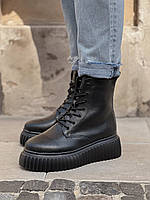 Жіночі черевики No Brand Черевики Leather Black 40 m sale