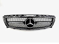 Решетка радиатора на Mercedes CLS-Class C218 2011-2014 год Diamond ( Черная с хром вставками ) от RS AUTOHOUSE