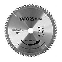 Диск пильный по дереву Yato YT-60623 185*20*2,2*1,5 мм