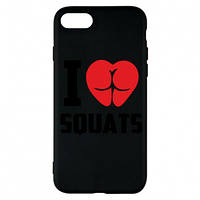 Чехол для iPhone SE 2022 I love squats