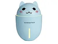 Увлажнитель воздуха ультразвуковой Humidifier USB 320 мл Увлажнитель-ночник в виде котика