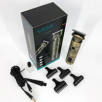Бритва триммер для бороды VGR V-962 | Машинка для стрижки для дома | Машинка мужская QE-622 для бритья