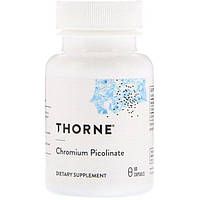Микроэлемент Хром Thorne Research Chromium Picolinate 60 Caps TV, код: 7519318