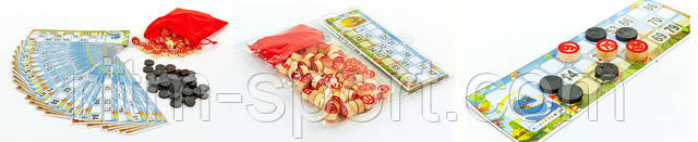 Домино в прозрачной упаковке, настольная игра Лото в прозрачной упаковке. Настольная игра. Эконом вариант. В комплектацию входит мешок для хранения бочонков, 90 бочонков, 24 карточки, 40 фишек.