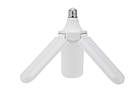 Складна світлодіодна лампа Fan Blade Led Bulb E27 з 3 лопатями Лучшая цена, фото 3