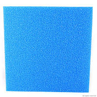 Фильтрующая губка крупнопористая Hobby Filter sponge blue 50х50х3см 10ppi