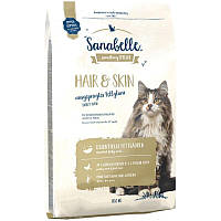 Корм сухий Hair & Skin Sanabelle для шерсті і шкіри дорослих котів 10 кг