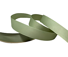 Репсова стрічка 2,5 см-ОПТ, колір шавлія, 18 метрів, шавлія