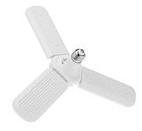 Складна світлодіодна лампа Fan Blade Led Bulb E27 з 3 лопатями iC227, фото 3