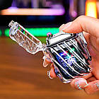 Запальничка usb імпульсна з ліхтариком у подарунковому пакованні US-759, фото 6