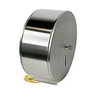 Качественный диспенсер для туалетной бумаги круглый D28, с нижним вытягиванием, нержавеющая сталь, хром Sanpre