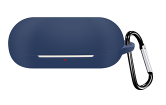 Чохол-накладка DK Silicone Candy Friendly з карабіном для Sony WF-C700N (dark blue)