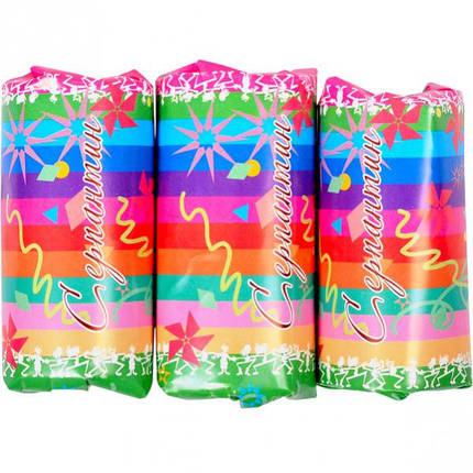 Серпантин паперовий кольоровий , фото 1