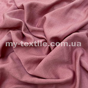 Льон Жатка однотонний Бохо Пудра