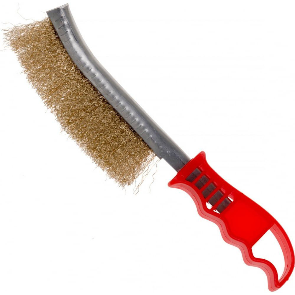Щітка ручна з рифленого дроту Гребінець 230х9 мм (YDM9018)