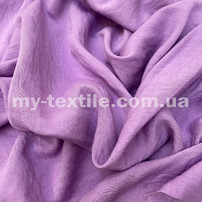 Льон Жатка однотонний Бохо Бузковий