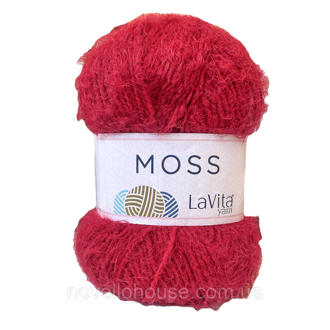 LaVita MOSS (Мосс) № 2515 червоний (Пряжа акрил, нитки для в'язання)