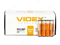 Батарейка Videx Super Heavy Duty Shrink AAA 60 шт/уп