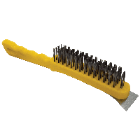 Ручна щітка пластикова зі скребком NovoTools
