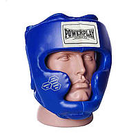 Боксерський шолом тренувальний PowerPlay 3043 L Синій (PP_3043_L_Blue)