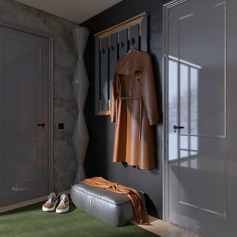 Вішалка на стіну Нордик-900, фото 1