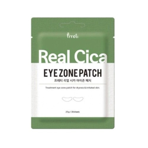 Prreti Real Cica Eye Zone Patch Тканинні патчі з центелою (30 шт)