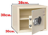 Мебельный сейф FEROCON БС-30Е, сейф для денег, сейф для документов, сейф гостиничный, сейф домашний