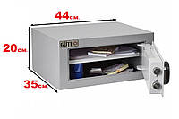 Мебельный сейф с электронным кодовым замком для хранения ценных бумаг, денег, оружия или электроники