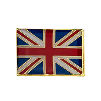Значок BROCHE Прапор Великобританії різнобарвний BRGV113664