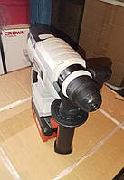 Перфоратор акумуляторний CROWN CT28010XS-4 BMC (2 АКБ 20 В/4.0 Ач, зарядне, кейс), фото 2