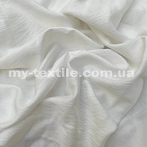 Льон Жатка однотонний Бохо Молочний