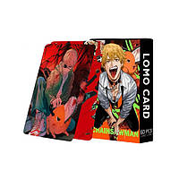 Набір карток Людина-бензопила Chainsaw Man Ломо 60 шт (22723) Bioworld