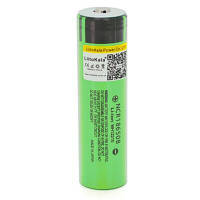 Аккумулятор 18650 Li-Ion 3400mah (3200-3400mah), 3.7V (2.75-4.2V), green, PVC BOX Liitokala (Lii-34B-JT) top