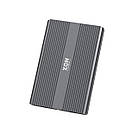 Зовнішня кишеня XON MemoryCase для двох M.2 NGFF (SATA) USB 3.1 Type-C Сіра (XSC1C13NG2MG 6259), фото 4