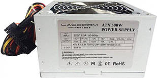 Блок живлення Casecom 500W 120mm, 2хSATA (CM 500 ATX)