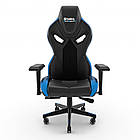 Крісло ігрове Sandberg Voodoo Gaming Chair Black/Blue 4 клас, 150 кг, фото 2