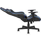 Крісло ігрове XTRIKE ME Advanced Gaming Chair GC-909, 50мм, чорно-сине, фото 6