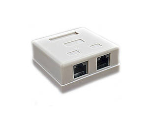 Розетка RJ-45 cat 5 2x UTP