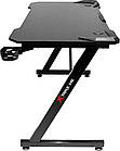 Стіл ігровий XTRIKE ME DK-02 Gaming Desk, Black 110x60x74мм., фото 6