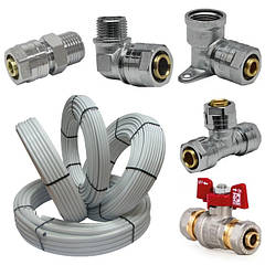 Труба та фітинг металопластиковий