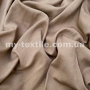 Льон Жатка однотонний Бохо кава з молоком