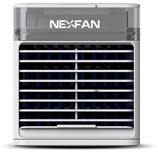 Настільний портативний міні-кондиціонер з LED підсвічуванням NexFan 7LED Вентилятор з зволожувачем повітря