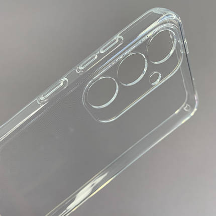 Чохол для Samsung Galaxy S24 Plus силіконовий із захистом камери на телефон самсунг с24 плюс прозорий hlg, фото 3