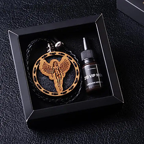 Ароматизатор в машині Діва, знак зодіаку, з світлого дерева